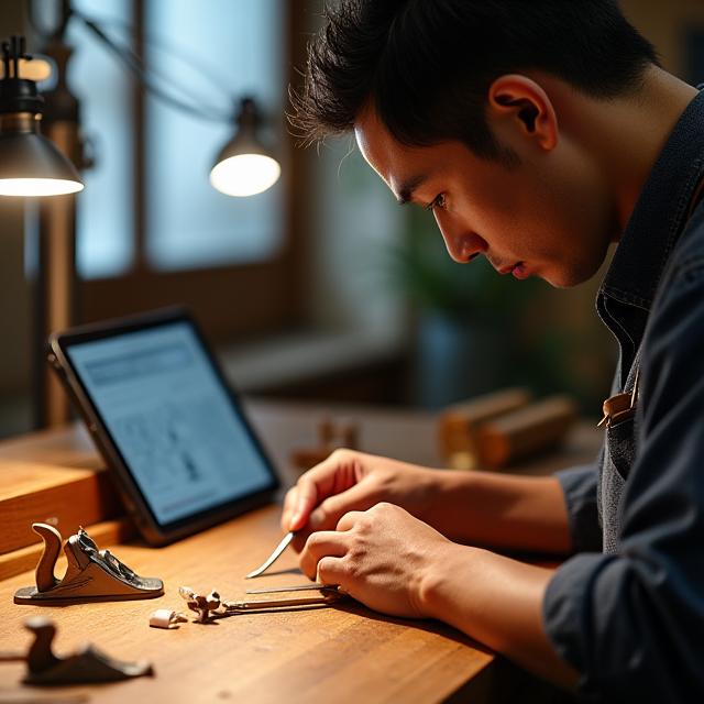 銀座工房の職人技術
